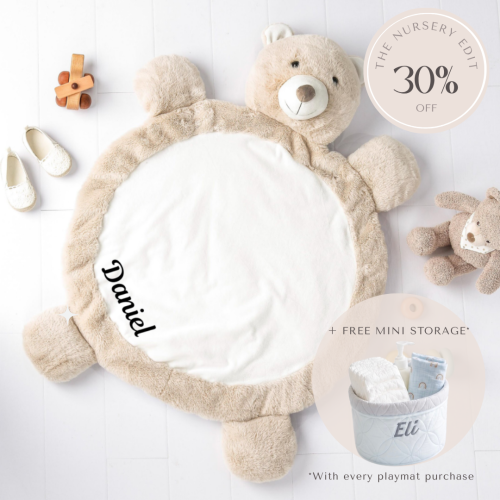 Charlie Bear Plush Playmat (Discount applied at checkout)